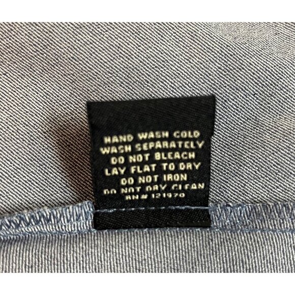 Denim By Flying Tomato Womens Sleeveless Denim Dress With Ruffled Hem & Square M - Picture 6 of 11